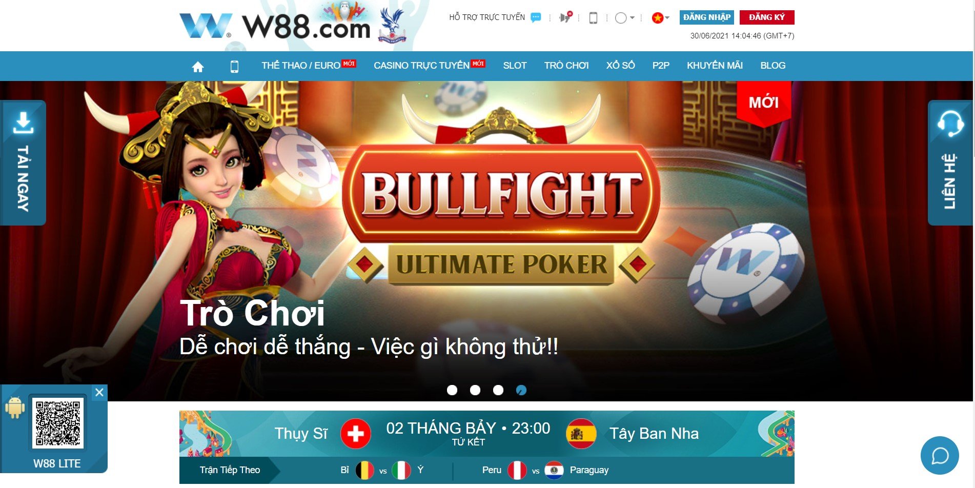 Rinh quà khủng, chất với các ưu đãi của W88